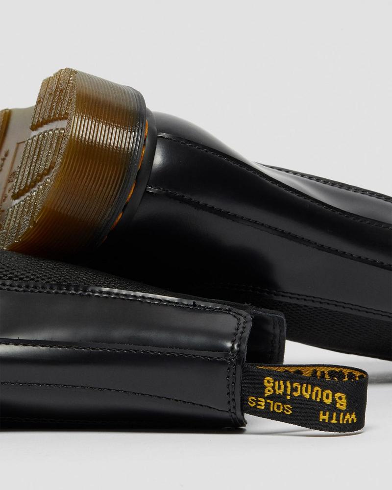Dr Martens 2976 Hi Smooth Lær Ankelstøvletter Dame Svarte | Norge 79SGL